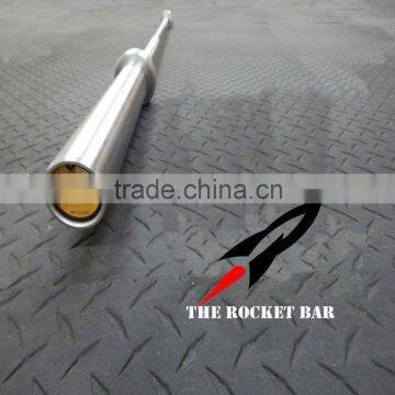 ROCKET BAR (WOMEN): HARD CHROME , Olympic Barbell , Crossfit barbell