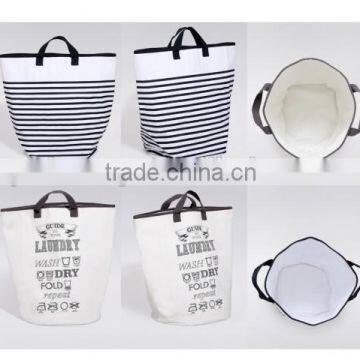600D Polyester Home Use Laundry Hamper With Printing photo-4