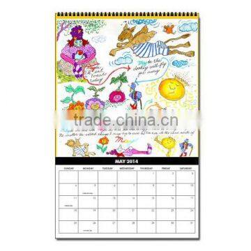 wall hanging calendar with good quality