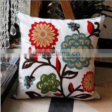 Wholesale Towel Embroidered 100%cotton Canvas Cushion Covers,handmade Covers, Ready for Sell Quality Choice photo-6