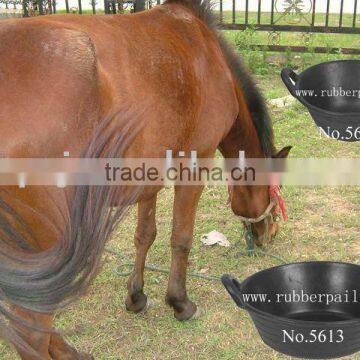 Recycled rubber bucket,horse feeder,Tyre rubber pan,Rubber Skip 11L