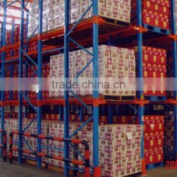 Warehouse Cold Storage Drive-in Pallet Racks for warehouse