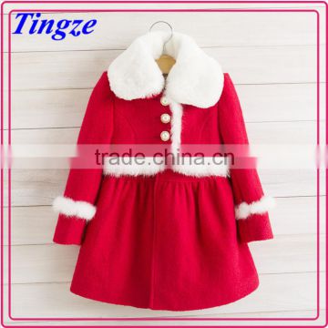 New design wholesale kids clothing christmas girls winter coat TR-CA21