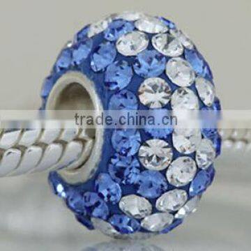 European style 925 jewelry crystal rhinestones beads