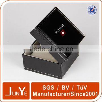 Velvet Insert Recycled Carton Watch Box Custom Logo photo-3