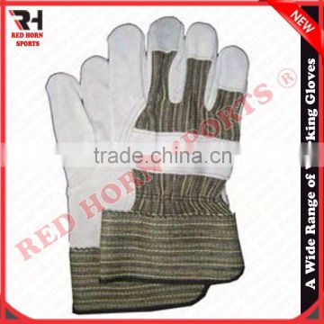 Labor Split Leather Gloves, Leather Work Gloves, Industrial Strong Gloves