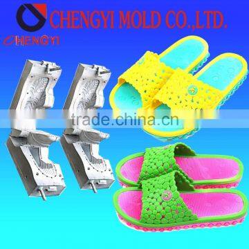 2015 hot sell PVC Air Blowing mould ,two color nice out door lady slipper