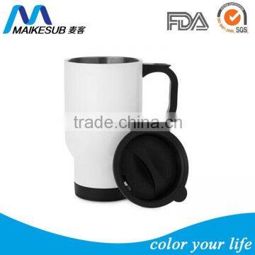 High quality 14oz stainless steel travel mug, double wall stainless steel mug                        
                                                Quality Choice