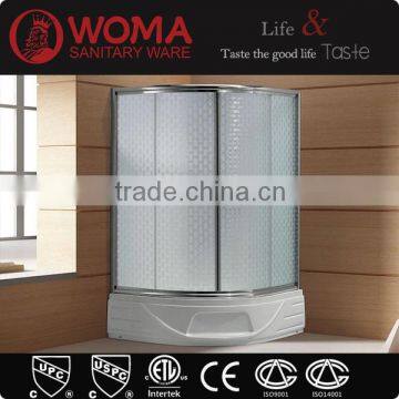 Y619 china shower cabin/cheap price acrylic tray simple room