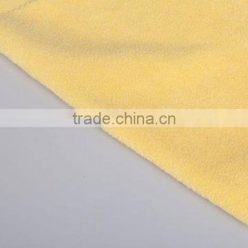 100% polyester knitting velvet home textile fabric plain dyed brush velvet cover fabric velvet pearl toy fabric