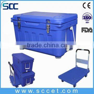 20L Rotomolded Plastic Cooler Box in White Color