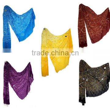 Authentic Manufacturer of Rajasthani Bandhej Dupattas and Stoles in Jaipur