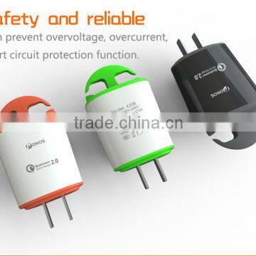 New arrival flat usb wall charger for iphone and for sumsung