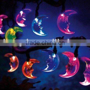 led moon boat decoration light for festival