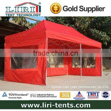 Liri Red Color Folding Canopy Gazebo Tent For Sale