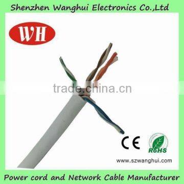 Cat5e type and copper conductor 24awg unshielded cat5e lan cable