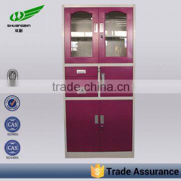 Steel Three Drawers and 5 Doors Home Cabinet / Bulk Office Furniture