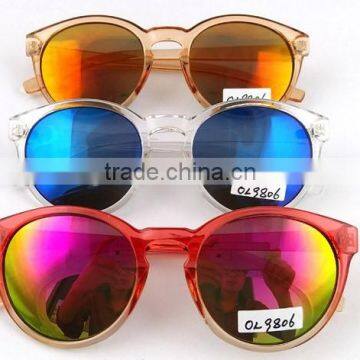 new round sunglasses,mirror lens round sunglasses