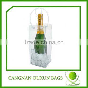 Transparent pvc ice bag