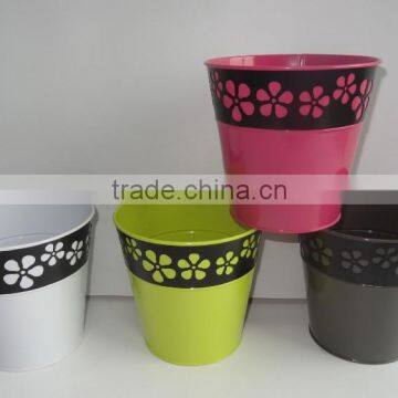 newest design home deco metal flower pot