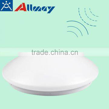 2015 NEW product AV85-265V radar/microwave motion sensor led ceiling light with light operated