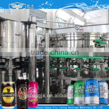 Full automatic beer can filling / seaming machine