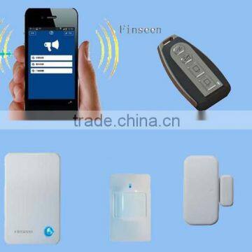 Residential Security System Cloud Based IP Alarm for ANdroid & IOS mobile APP on smart phone