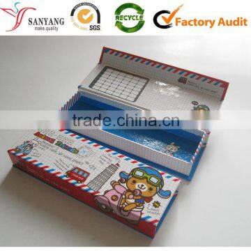 China Yiwu package box manufacturer hot sale custom pen gift box magnetic clamshell style box