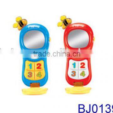 2015 New kids toy funny cartoon plastic musical phone toy