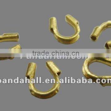 Wire Guardian and Protectors, Copper Jewelry Components(KK437)