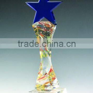 New design Hot Sales Beautiful Crystal Award And Trophy