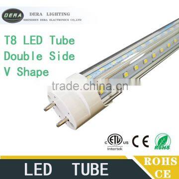 High Lumen High Power v Shape T8 Tube Led Lighting Led Tubed Lamp 25w 1200mm 1.2m photo-6