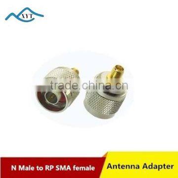 High Quality 50ohm N male to RP SMA female RF Coaxial connector adapter for antenna extension