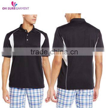 mens polyester dry fit custom golf polo shirt