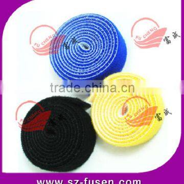 Color Printed Hook Loop Cable Tie With ROHS Certification photo-2