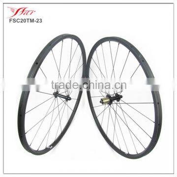 URALIGHT CARBON TUBULAR WHEELS 20MM, 995g road racing bike wheels with ED hub from Taiwan, lightweight wheels with high quality