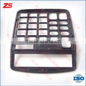 Plastic injection mold for make-up casing with mirror inserted