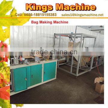 Hot Sale And Computer Control Non-Woven Flat Bag Nonwoven Fruit Bag Non Woven Bag Making Machine(Kings brand)