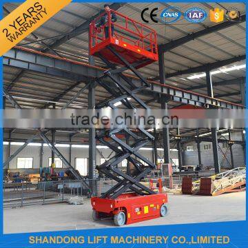 12m Self-Propelled CE Hydraulic Electric Aerial Lift Scaffolding photo-4