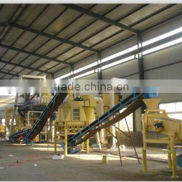 CE Approved SKJ350 Fish Feed pellet making machine line