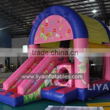 2015 outdoor playground inflatable slide best combo bouncing jumping slides for kids toy