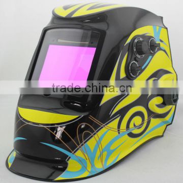 Nylon automatic shading welding helmet