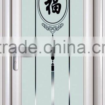 China Suppliers Aluminum Profile Security Door Glass Door T-1076