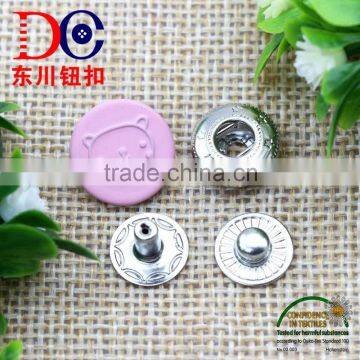 Oeko Tex Pink Color Snap Button Fasterner for Baby Clothing photo-5