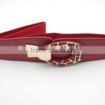 women belt elastic rayon fiber PU belt making machine factory wholesale