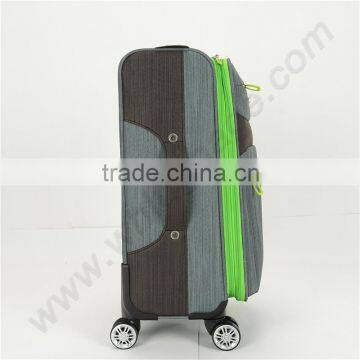 New Product Nylon Fabric Material Aluminum Trolley Luggage Set photo-4