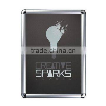 a0.a1.a2.a3.a4. 25mm aluminum profile poster frame round corner snap frame manufacturer