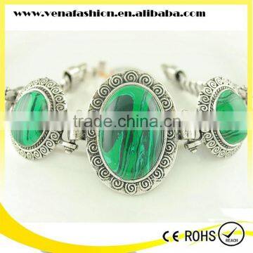 Peacock Hand Made Gemstone Bracelet, Gemstone Chip Bracelets photo-3