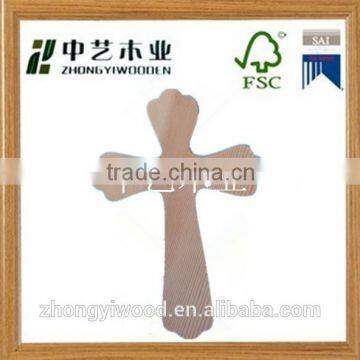 pine cheap unfinished decorative handmade whoelsale small wall hanging wooden cross