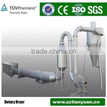 Rotary dryers for drying sawdust